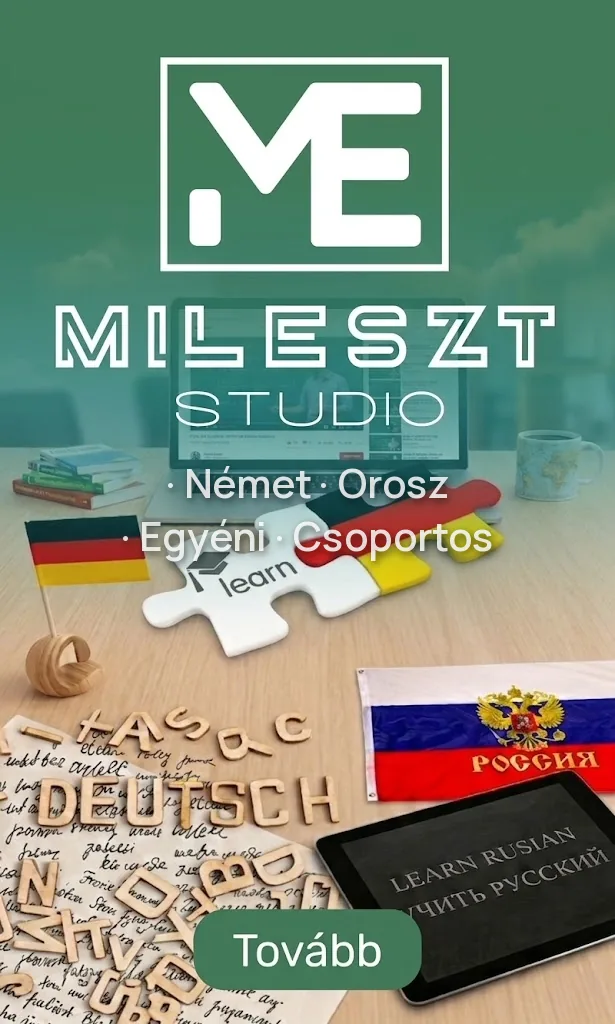 MilEszt-Studio – német és orosz nyelvoktatás, egyéni és csoportos